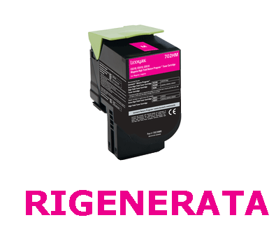 Toner Lexmark 702HM Magenta